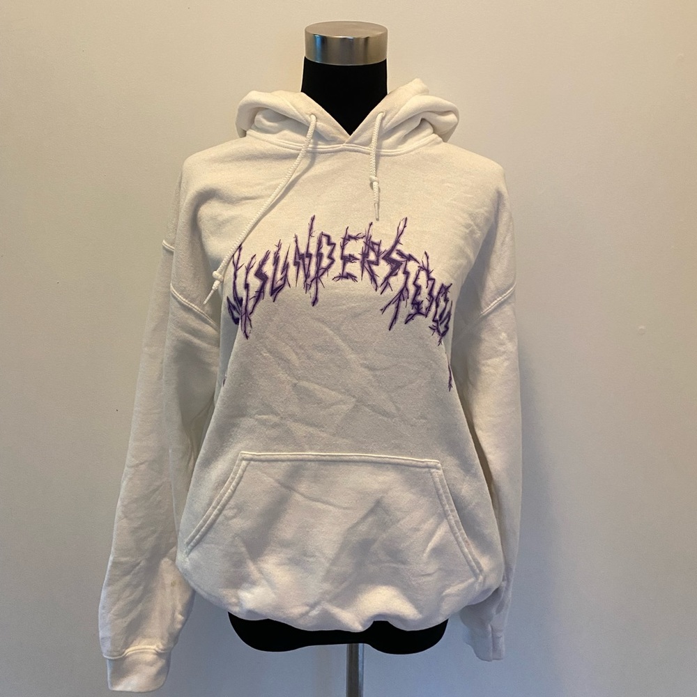 misunderstood oversized lightning hoodie